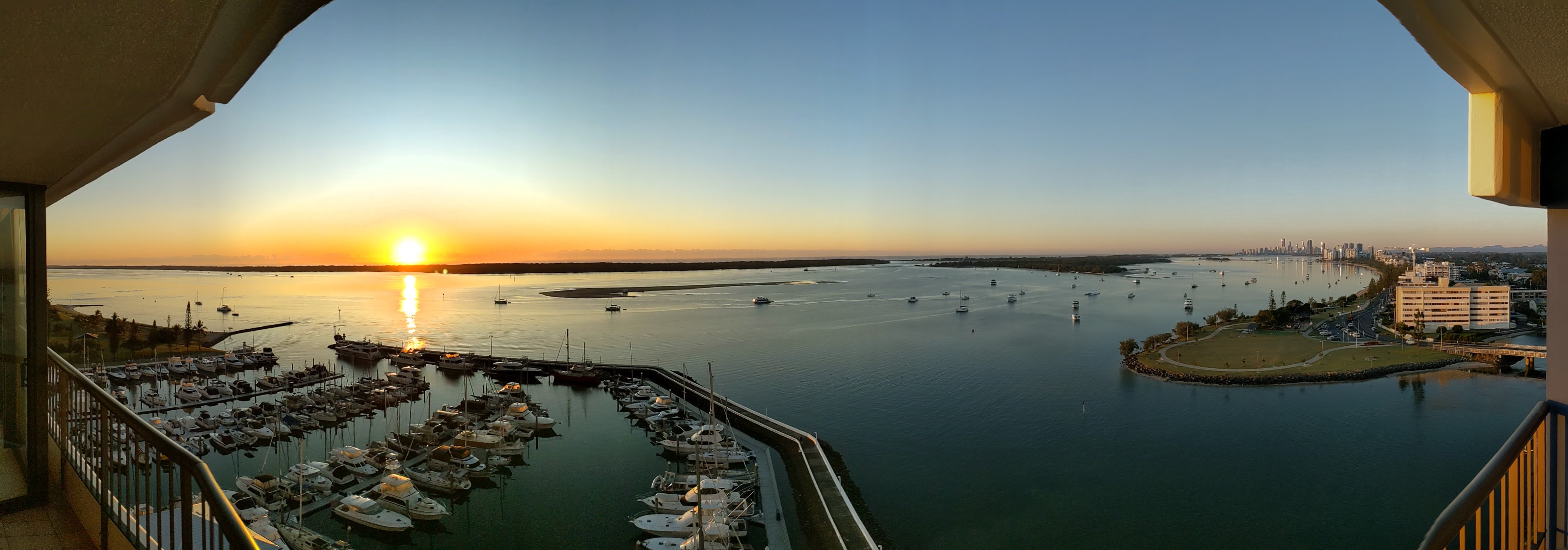 sunrise from BWT